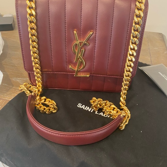 SOLD YSL Saint Laurent Vicky Bag BNWT- 💯Authentic - Picture 7 of 7